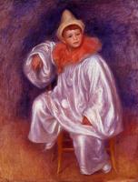 Renoir, Pierre Auguste - The White Pierrot, Jean Renoir